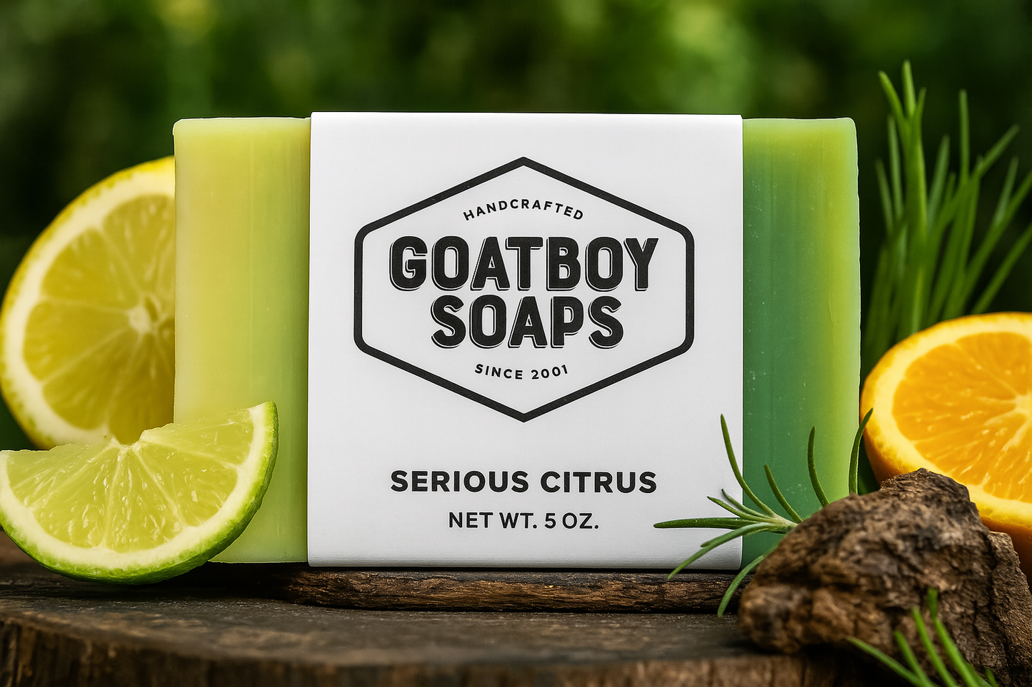 SERIOUS CITRUS orgranic soapac