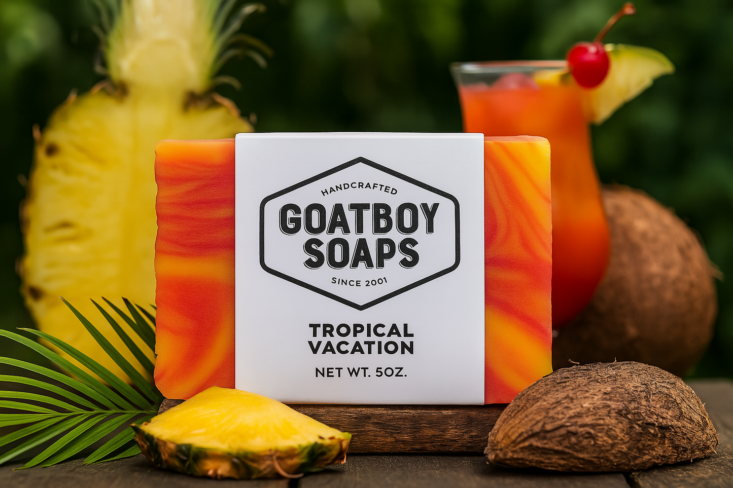 TROPICAL VACATION orgranic soap