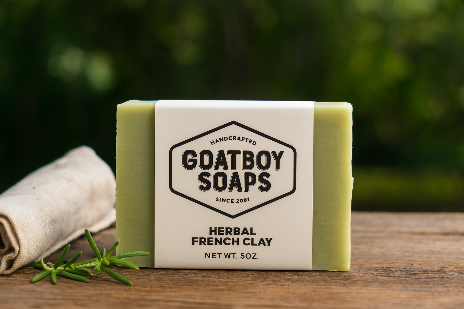 HERBAL FRENCHCLAY orgranic soap