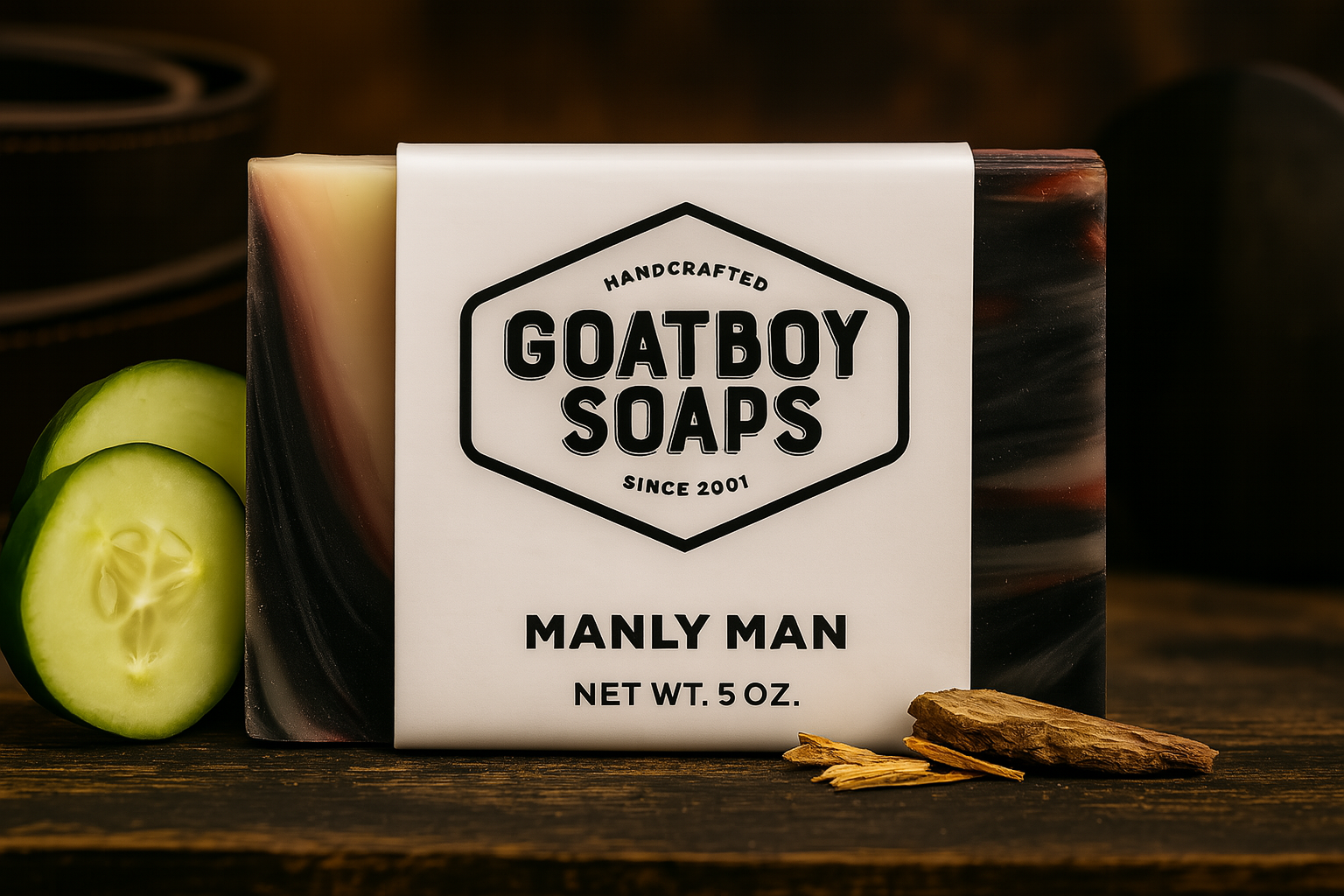 MANLY MAN orgranic soap