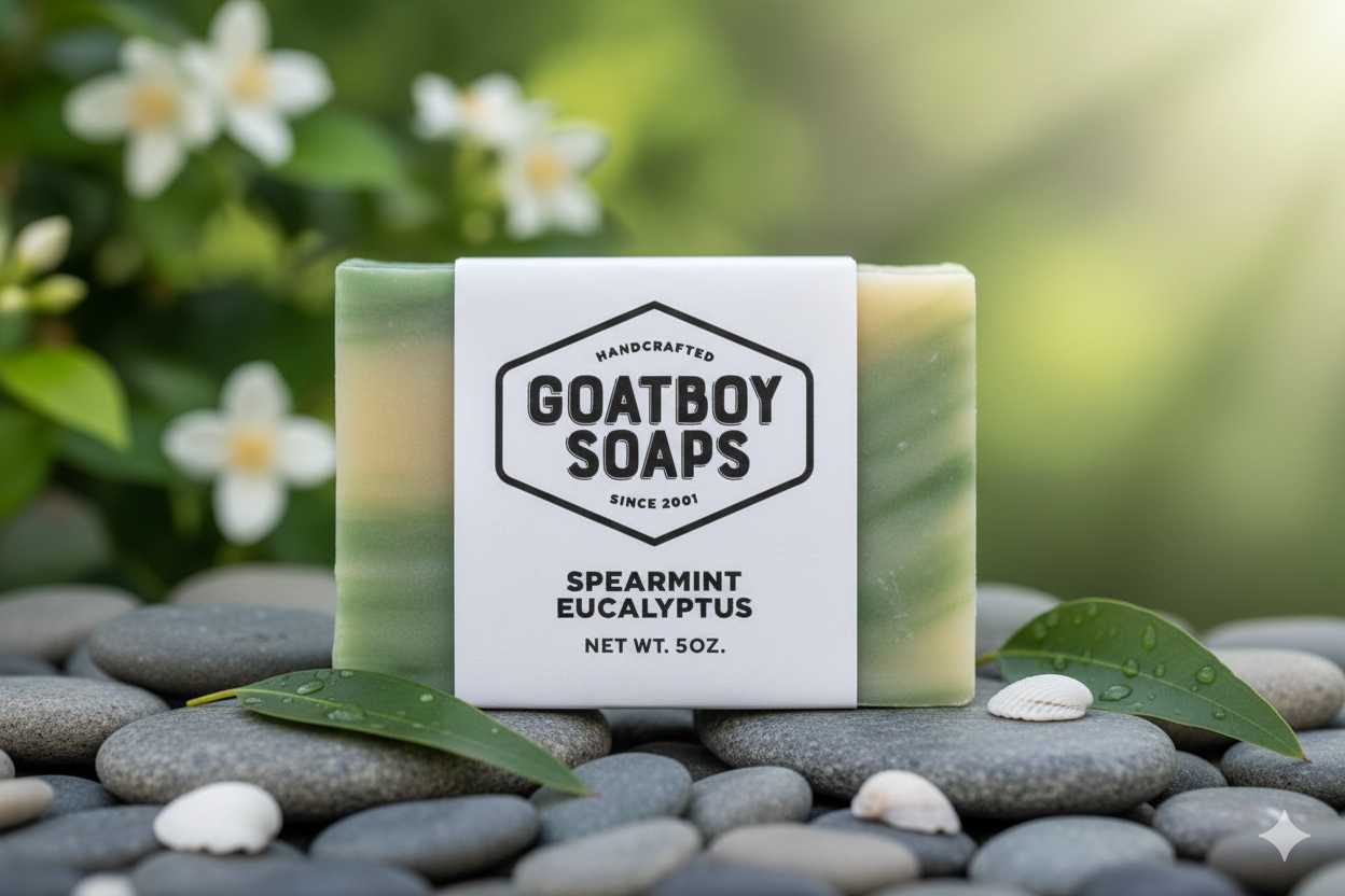 SPEARMINT EUCALYPTUS orgranic soap