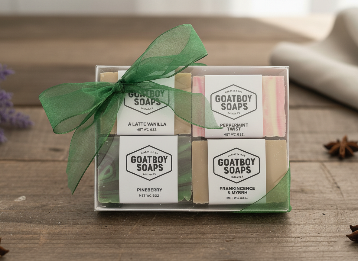 organic gift basket soaps